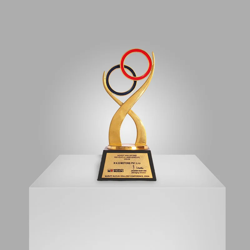 Awarded for Highest Maruti Genuine Accessories (MGA) - Offtake per Vehicle 4000 Vehicles at Maruti Suzuki Dealers Conference in 2003-2004